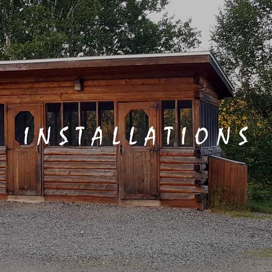 cabane, poissons, pêche