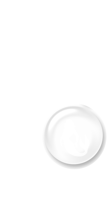 Bulle d'eau avec une sirène