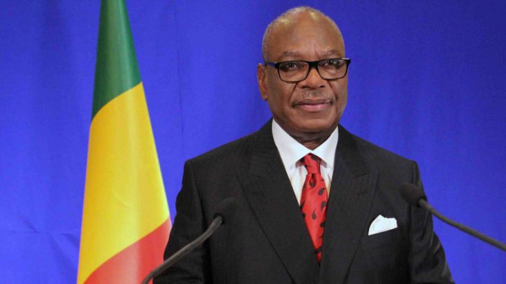 Ibrahim Boubacar Keïta, président du Mali