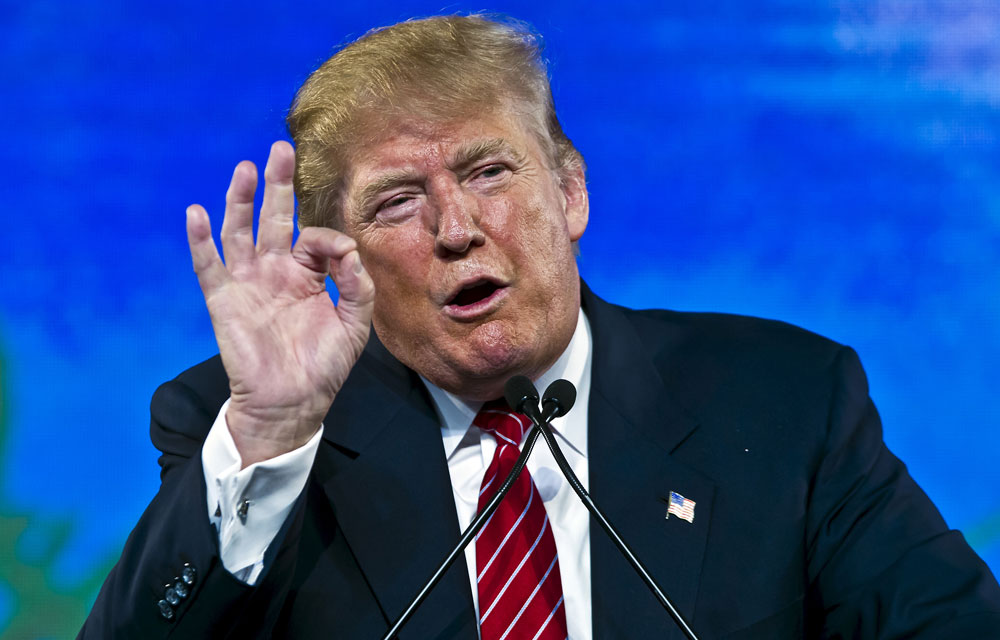 Donald Trump, président des Etats-Unis